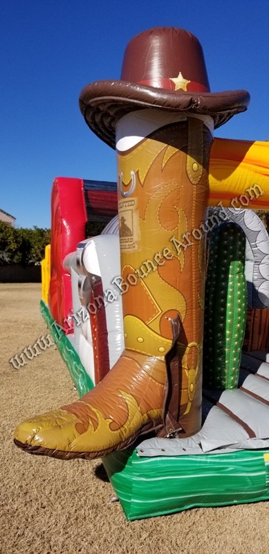 Inflatable Cowboy Boot rentals Phoenix Arizona